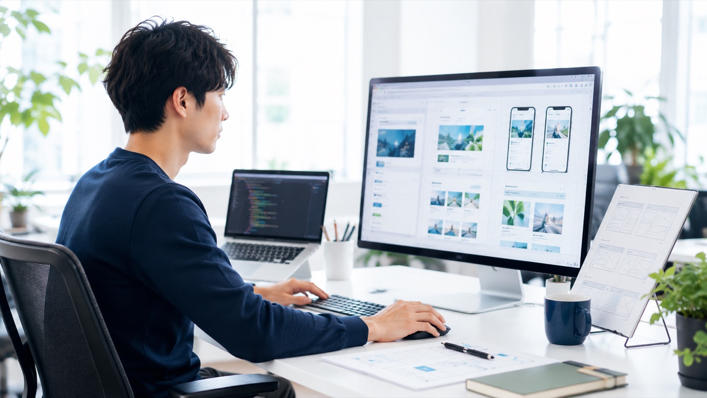 Webサイト制作のイメージ
