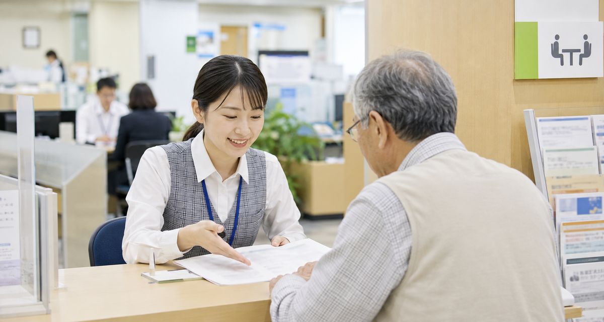 市役所の相談窓口の写真